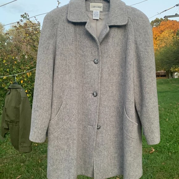 Cabin Creek Jackets & Coats Cabin Creek Coat Gray Wool Poshmark